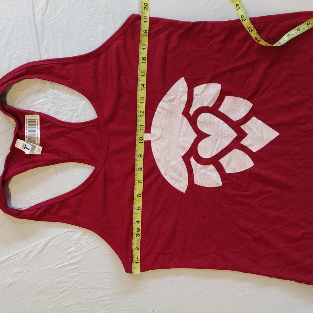 Next Level Scarlet Razorback Tank Top BNWT - Picture 5 of 9